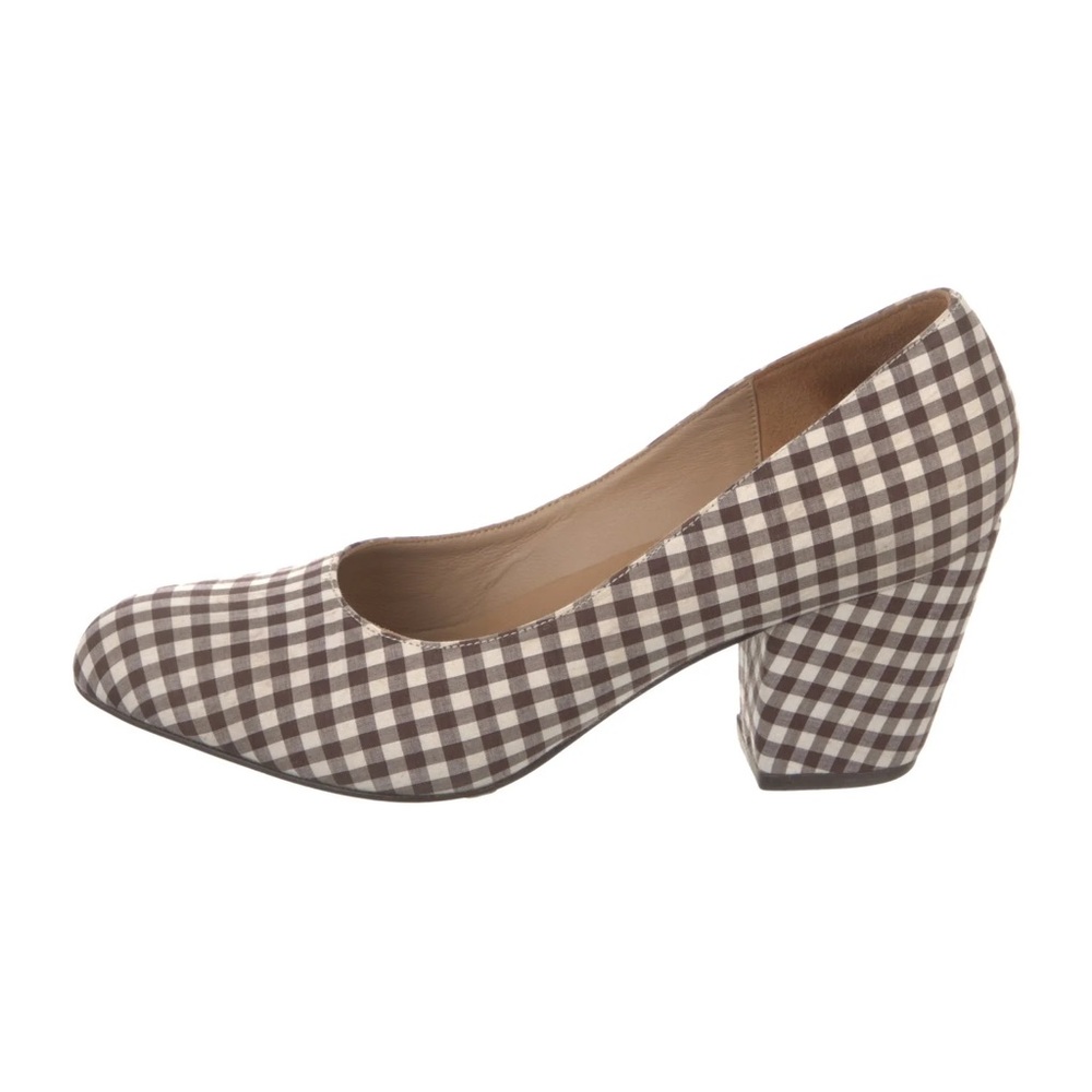 Caron Callahan summer gingham heel